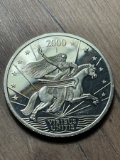 Millennium medaille 2000 gebraucht kaufen  Oberasbach