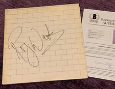 ROGER WATER Assinado Pink Floyd THE WALL LP CAPA DO ÁLBUM com Beckett (BAS) LOA comprar usado  Enviando para Brazil