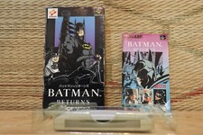 Batman Returns com caixa manual Nintendo Super Famicom SFC muito bom estado! comprar usado  Enviando para Brazil