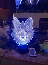 Colour changing wolf for sale  BROXBOURNE