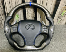 VOLANTE DE FIBRA DE CARBONO REAL LEXUS 2006-2013 IS350 IS250IS F (PARA LEXUS) '' comprar usado  Enviando para Brazil