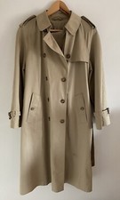 Vintage trench coat for sale  HUNTINGDON