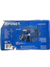 Bomba de água elétrica Foset periférica 1/2" HP piscina jardim fazenda lago de alumínio, usado comprar usado  Enviando para Brazil