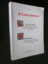 Lehrschtuwa livre mots d'occasion  Réguisheim