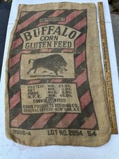 Usado, SACO DE ESTOPA VINTAGE MARCA BÚFALO MILHO GLÚTEN RAÇÃO, PRODUTOS DE MILHO REFIN CO. comprar usado Usado, SACO DE ESTOPA VINTAGE MARCA BÚFALO MILHO GLÚTEN RAÇÃO, PRODUTOS DE MILHO REFIN CO. comprar usado  Enviando para Brazil