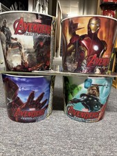 Conjunto de 4 baldes de pipoca Pop Secret Marvel Avengers Age Of Ultron comprar usado Conjunto de 4 baldes de pipoca Pop Secret Marvel Avengers Age Of Ultron comprar usado  Enviando para Brazil