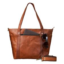 Bolsa tote feminina de couro vintage 100% real satchel tiracolo estilingue bolsa boho comprar usado  Enviando para Brazil