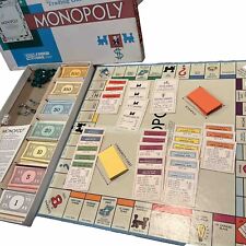 Juego de mesa coleccionable Parker Brothers Monopoly 1973 vintage, usado segunda mano  Embacar hacia Argentina