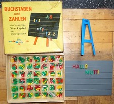 Spiel steckspiel buchstaben gebraucht kaufen  Rodewisch
