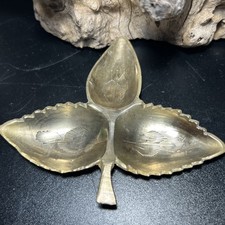 Vintage brass leaf for sale  ELY