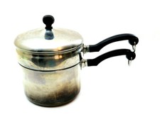 Panela de molho vintage FARBERWARE 2 qt caldeira dupla com tampa ~ conjunto de 3 peças comprar usado  Enviando para Brazil