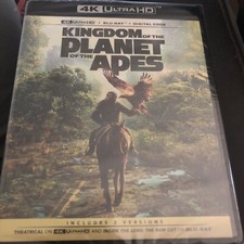 Kingdom of the Planet of the Apes 4k Ultra HD + Blu Ray No Slipcover. No Digital comprar usado  Enviando para Brazil
