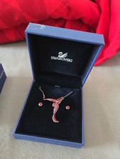 Swarovski kette rot gebraucht kaufen  Hattersheim