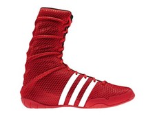 Buty bokserskie adidas AdiPower (V24371) czerwone rozmiar UK 13.5 / EU 49.3 na sprzedaż  Wysyłka do Poland
