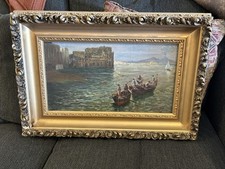 Antique oil painting for sale  Marine City