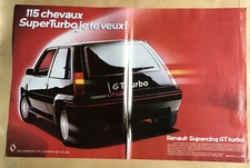 Publicité renault supercinq d'occasion  Nancy-