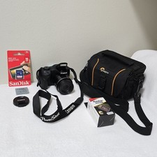 Pacote de câmera digital Canon PowerShot SX530 HS 16MP funciona muito bem comprar usado  Enviando para Brazil