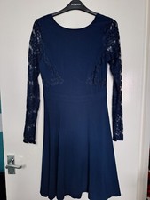 Navy blue lace for sale  LANCING