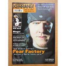 Fear factory kerrang for sale  CHESTERFIELD