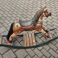 Altes holzpferd schaukelpferd gebraucht kaufen  Zwickau