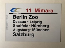 Zuglaufschild mimara berlin gebraucht kaufen  Coburg