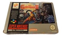 Snes super castlevania for sale  SOUTHALL