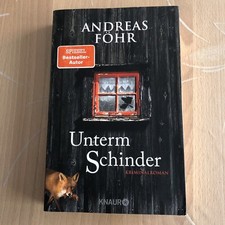 Unterm schinder andreas gebraucht kaufen  Arolsen