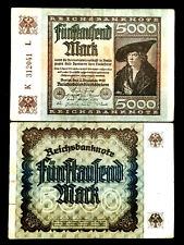 Germany 5000 reichsbanknote for sale  Nazareth