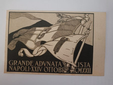 Cartolina futurista. grande usato  Giugliano in Campania