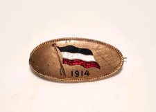 Antike brosche patriotische gebraucht kaufen  Bad Schönborn