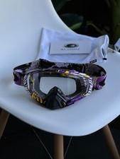 Usado, Óculos Oakley Mayhem MX Pop Art motocross óculos de bicicleta suja novo comprar usado Usado, Óculos Oakley Mayhem MX Pop Art motocross óculos de bicicleta suja novo comprar usado  Enviando para Brazil