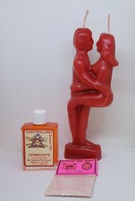 VELA DE AMOR UNION DE PAREJA KIT ACEITE, POLVO, ORACION E INSTRUCCIONES INCLUÍDO, usado comprar usado  Enviando para Brazil