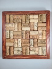 Wine corks framed for sale  Waterloo