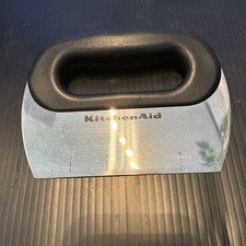 Raspador de bancada KitchenAid 5 polegadas preto aço inoxidável para assar, cortador de massa comprar usado  Enviando para Brazil