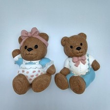 Decoração de parede vintage urso de madeira menina menino urso crianças quarto de bebê, usado comprar usado  Enviando para Brazil