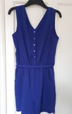 Royal blue button for sale  MANCHESTER