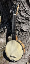 Raro Vintage SS Stewart Collegian #10 Bordo Banjouke Banjolelle Pronto para Jogar, usado comprar usado  Enviando para Brazil