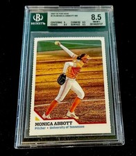 MONICA ABBOTT ROOKIE Sports Illustrated para Crianças SI EUA Softball RARO BGS 8.5 comprar usado  Enviando para Brazil