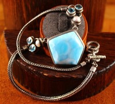 Designer large blue for sale  San Antonio