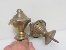 Extremidades antigas de trilho de cortina de latão vintage acabamentos antigos comprar usado  Enviando para Brazil