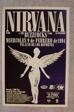 Pôster da turnê concerto do Nirvana 1994 Espanha  comprar usado  Enviando para Brazil