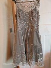 silver party dress bridal for sale  PRESTON