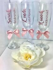 Glass champagne flute for sale  ABERGAVENNY