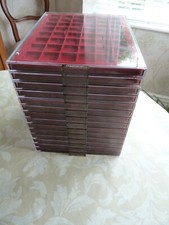 Lindner coin trays for sale  LEICESTER