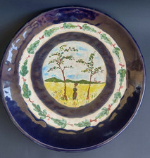 1950 maiolica piatto usato  Oggiono