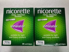 Nicorette inhalator nicotine for sale  BATLEY
