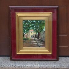N5074 quadro paese usato  Montecatini Terme