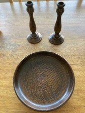 Oak bowl pair for sale  WALLINGFORD
