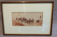 Vintage sepia print for sale  DEWSBURY