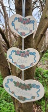 Vtg wood painted for sale  Atmore